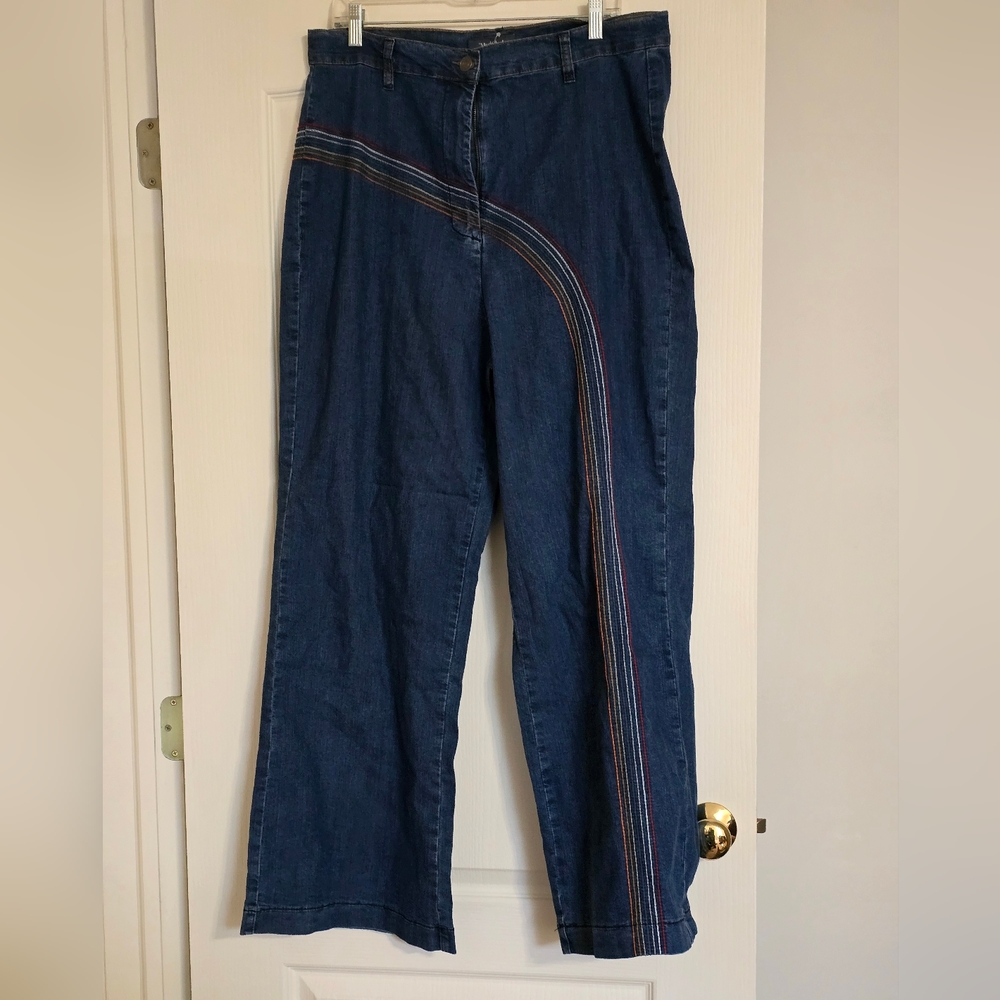 ModCloth Rainbow With Me Jeans, 18W